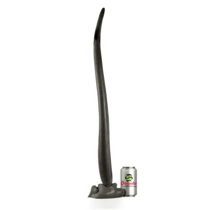 Sinnovator Licker Platinum Silicone Depth Training Dildo 30.7 Inches | UberKinky
